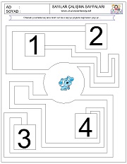 okul öncesi çizgi çalışma sayfaları